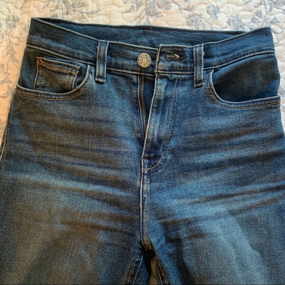 BDG high-rise dark wash girlfriend jeans